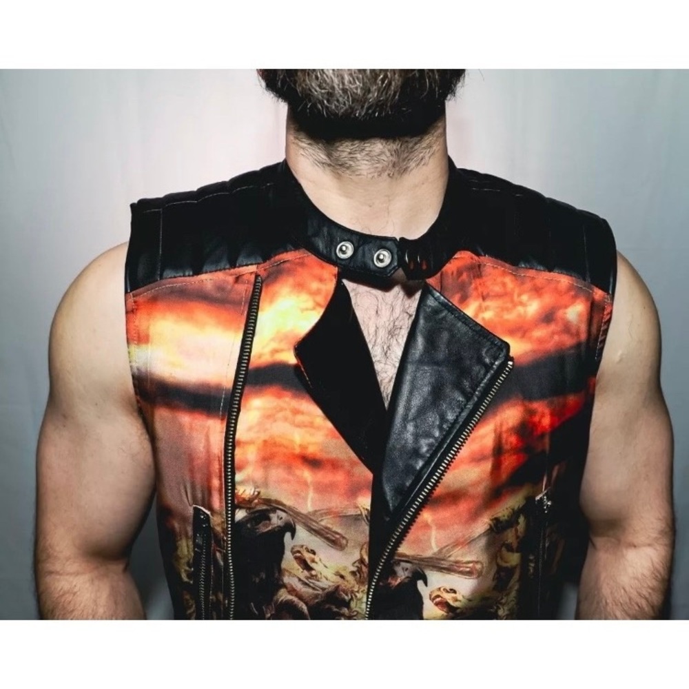 Sons of hero’s leather vest